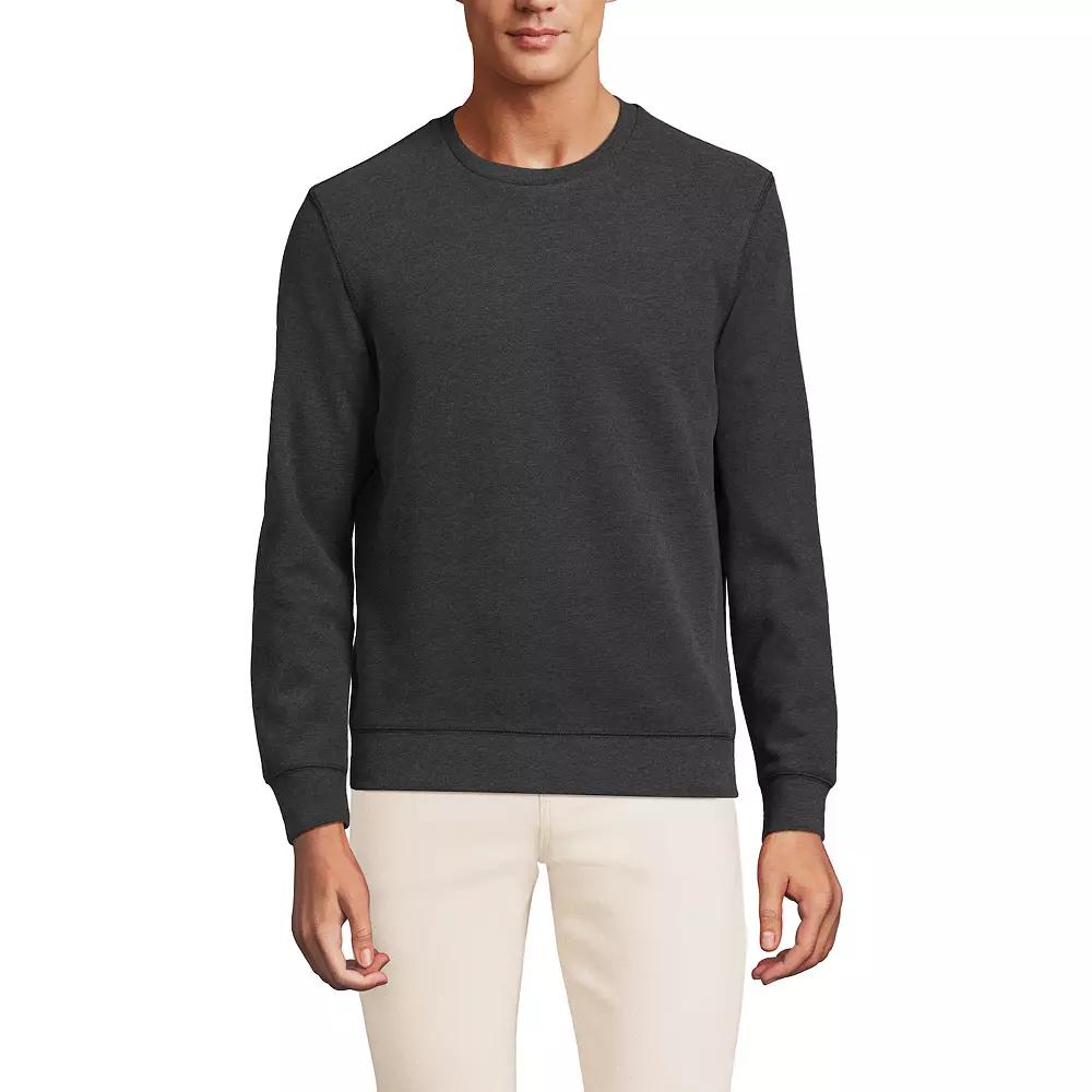Big & Tall Lands' End Long Sleeve Serious Sweats Crewneck Sweatshirt, Men's,  Product Image