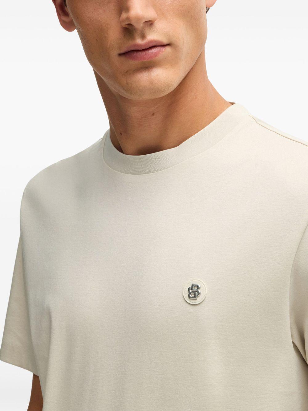 monogram appliqué t-shirt Product Image