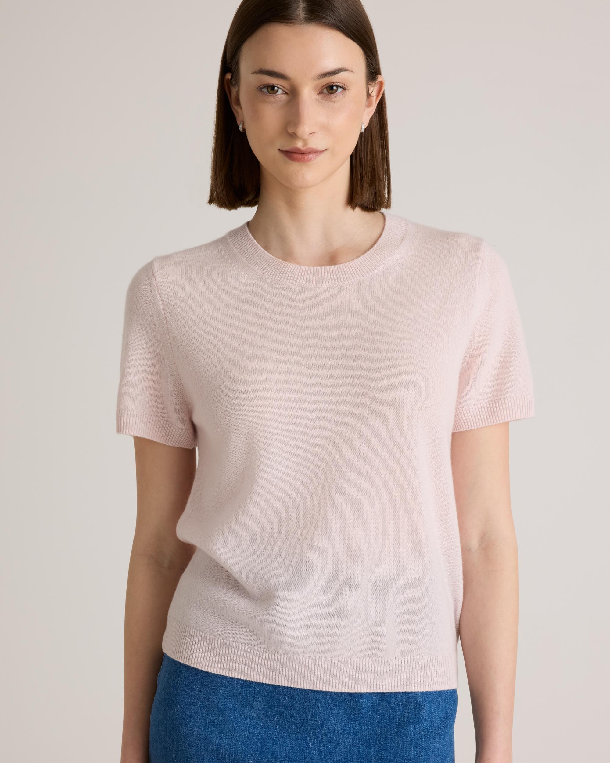 Quince | Women's Mongolian Cashmere T-Shirt Product Image