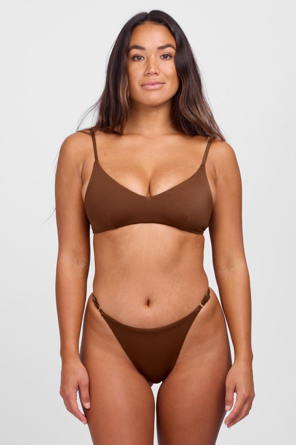 Brooklyn Bikini Bottom - Kelp Female Product Image