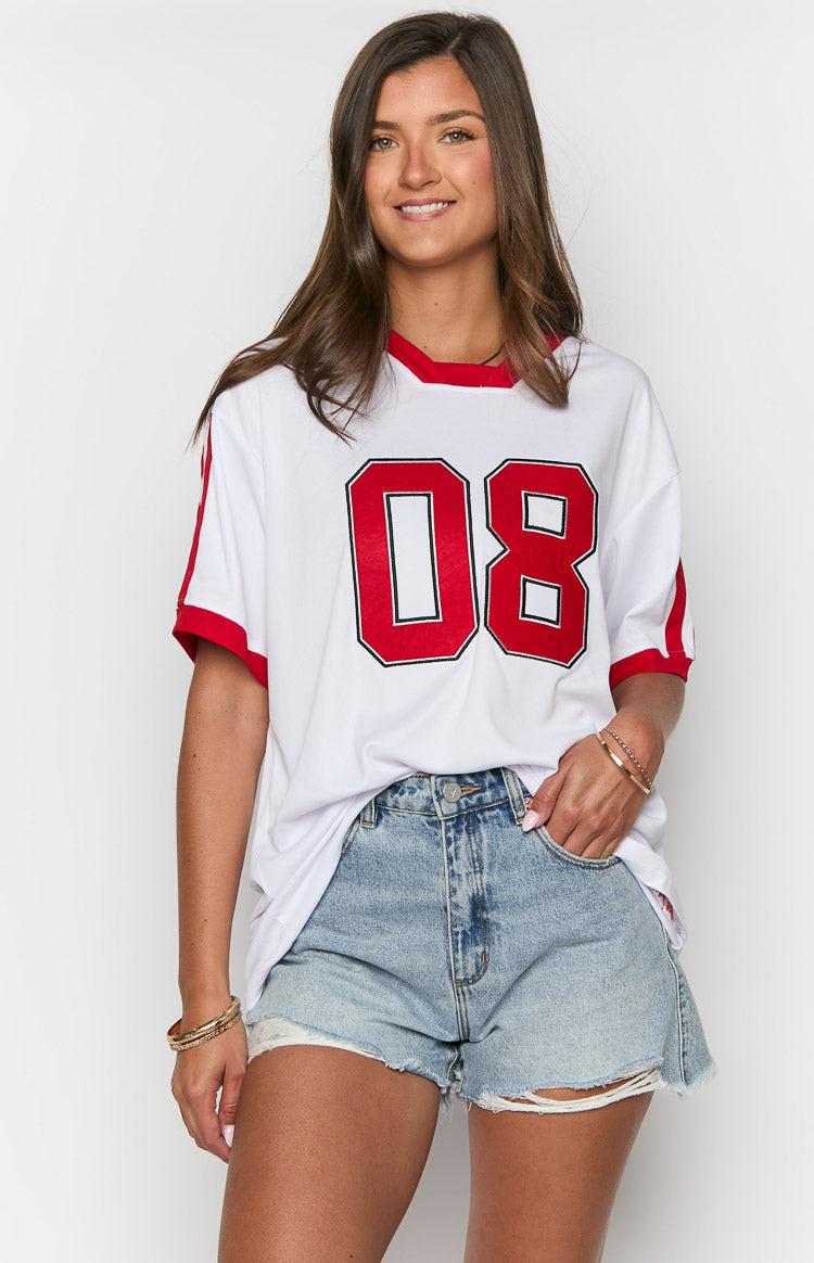 Beginning White Jersey Mini Dress Girls Product Image