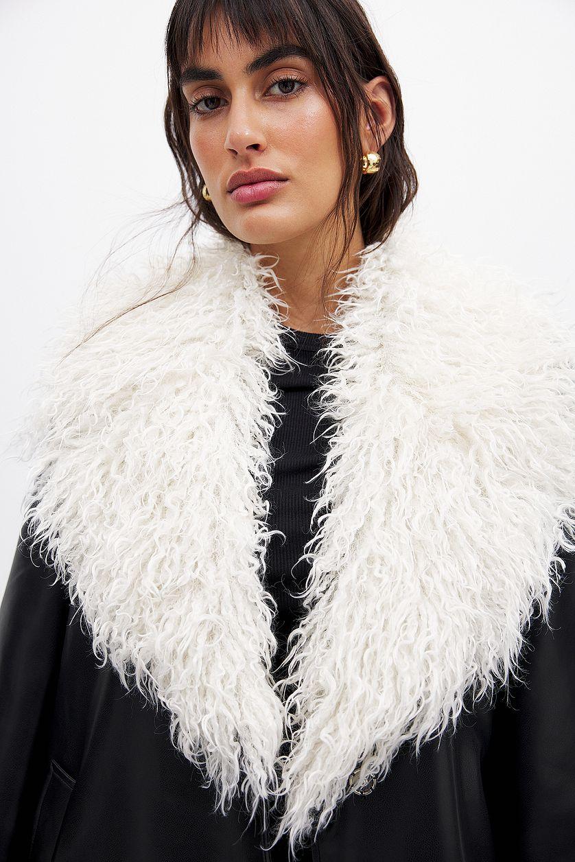 Belted Pu Bonded Long Coat Product Image