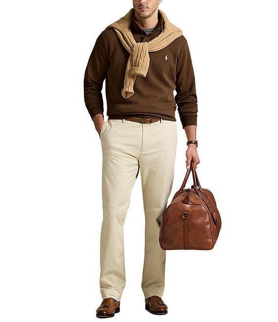 Polo Ralph Lauren Big & Tall Double-Knit Mockneck Pullover Product Image