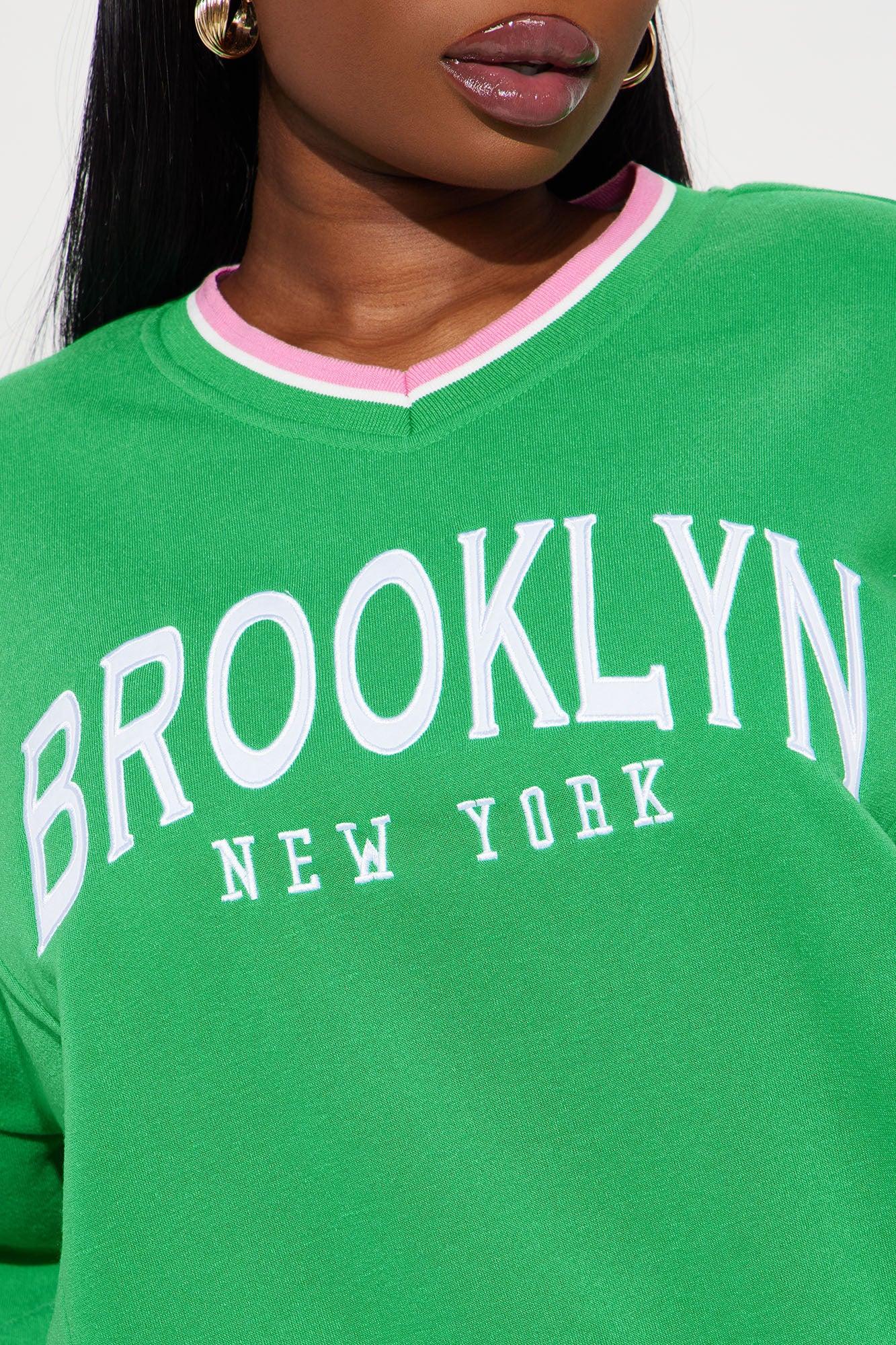 Brooklyn Athletic Sweatshirt - Kelly Green Product Image