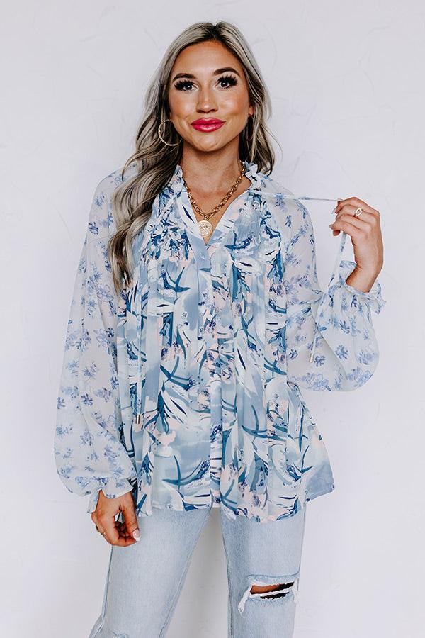 Seriously Sweet Chiffon Top Product Image