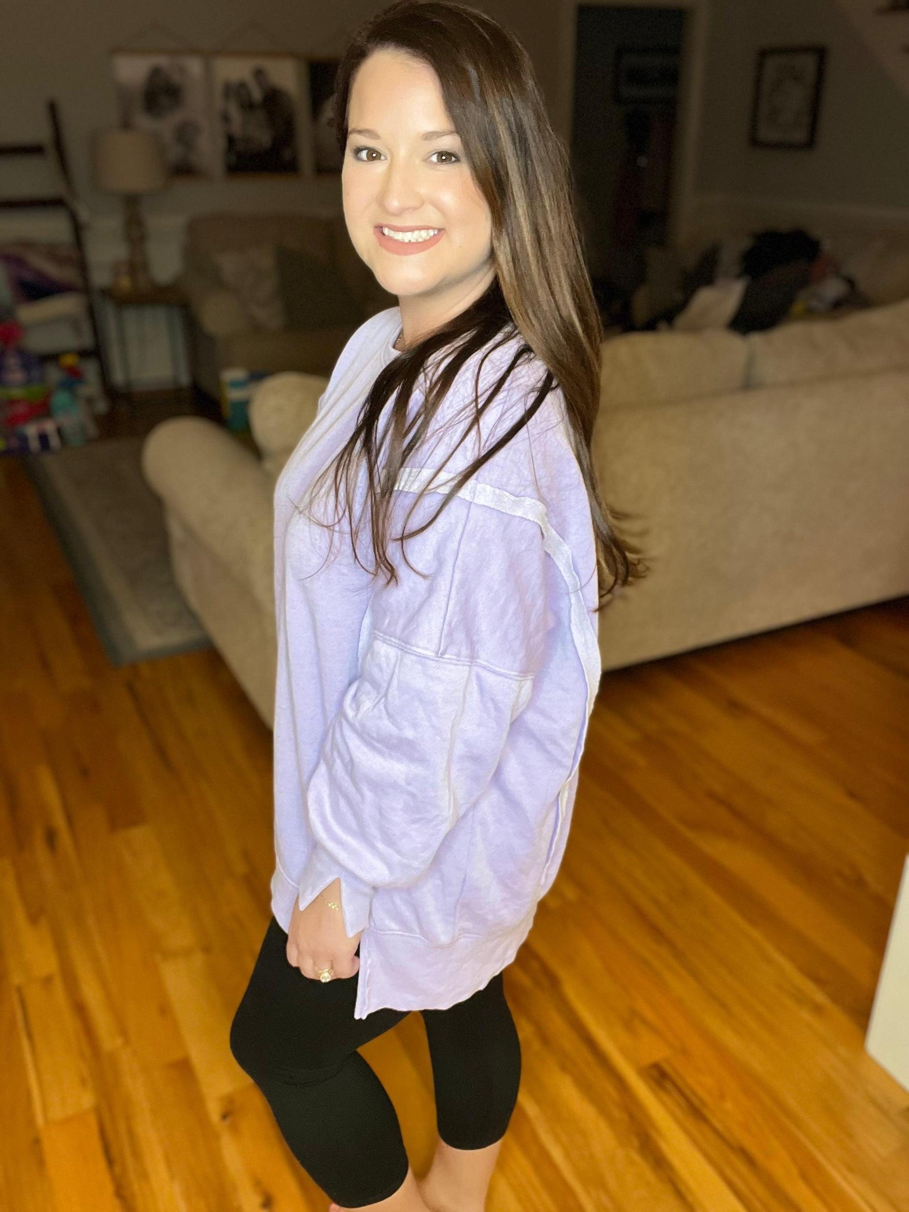 Classic Crew Pullover- Grey Product Image