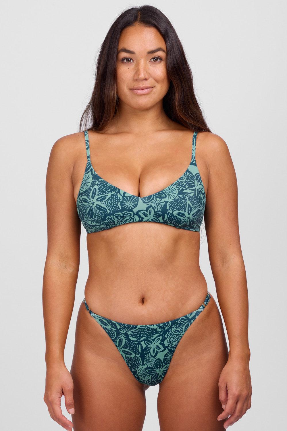 Brooklyn Bikini Bottom - Kelp Female Product Image