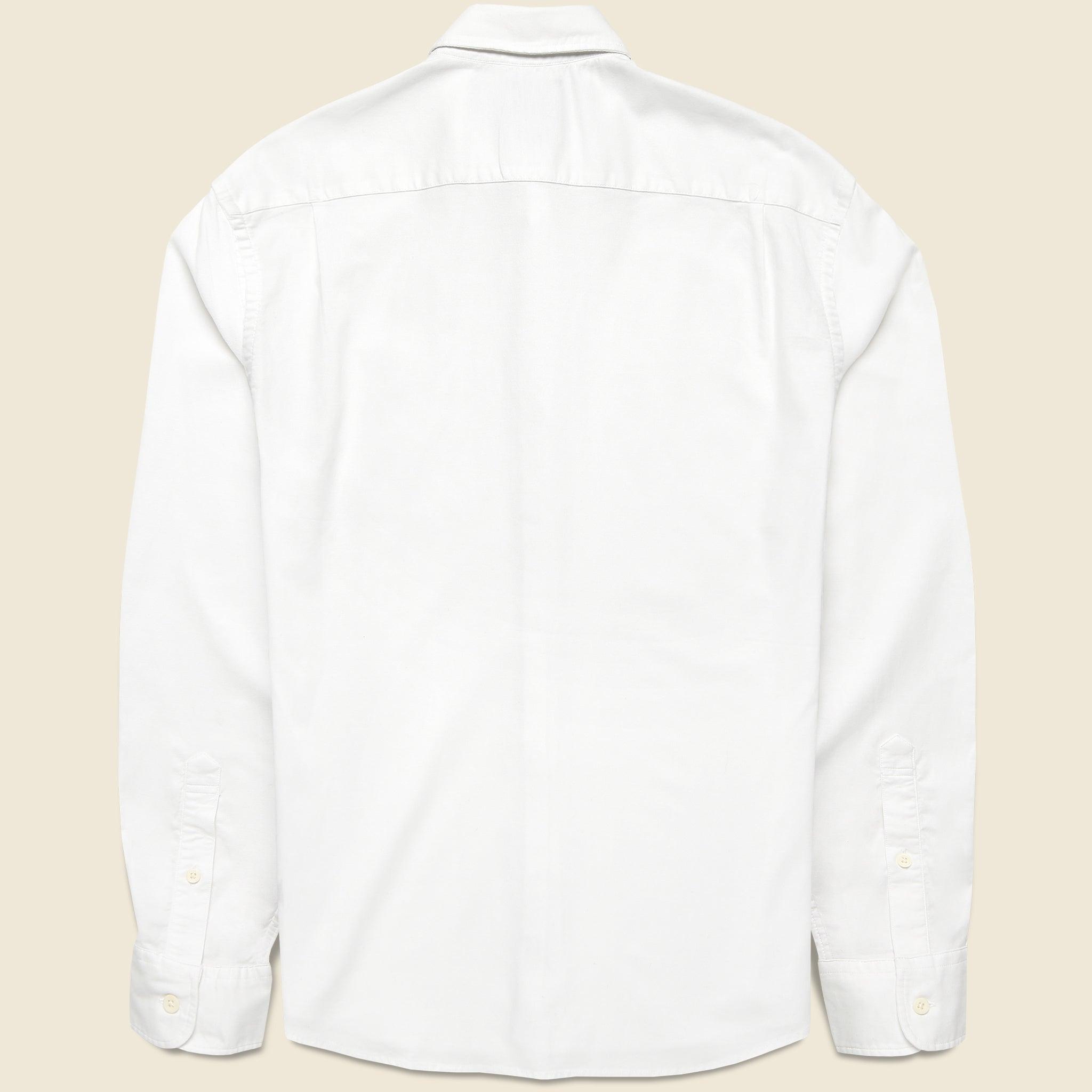 Supima Oxford Shirt - Pure White Product Image