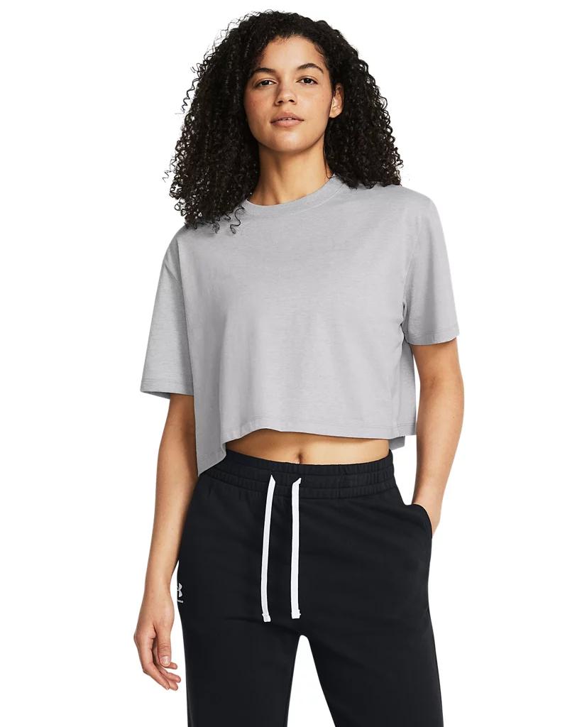 UA Boxy Crop Simple Product Image