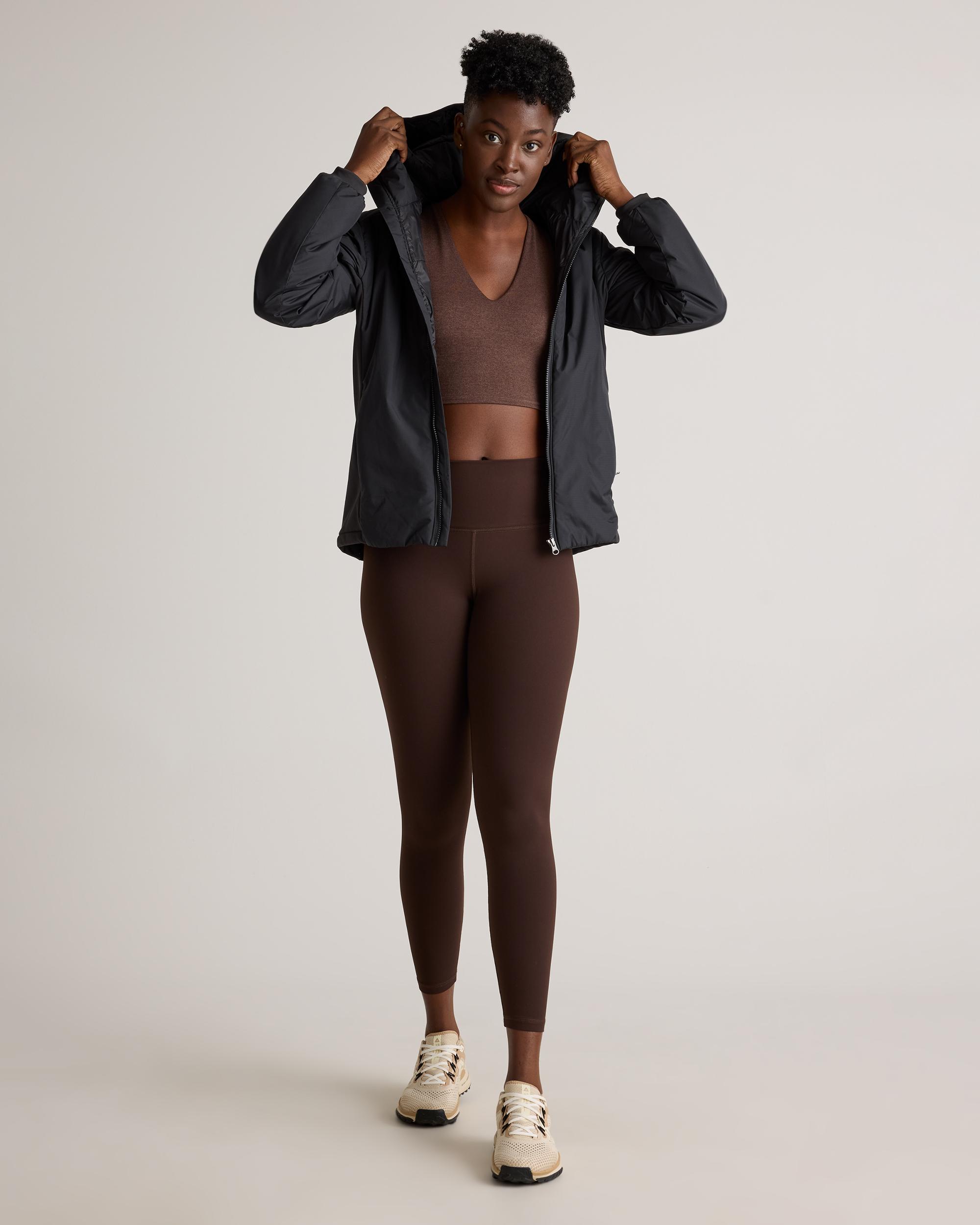 Quince | Women's Hybrid Insulated Lightweight Hooded Jacket 100% Polyester Product Image