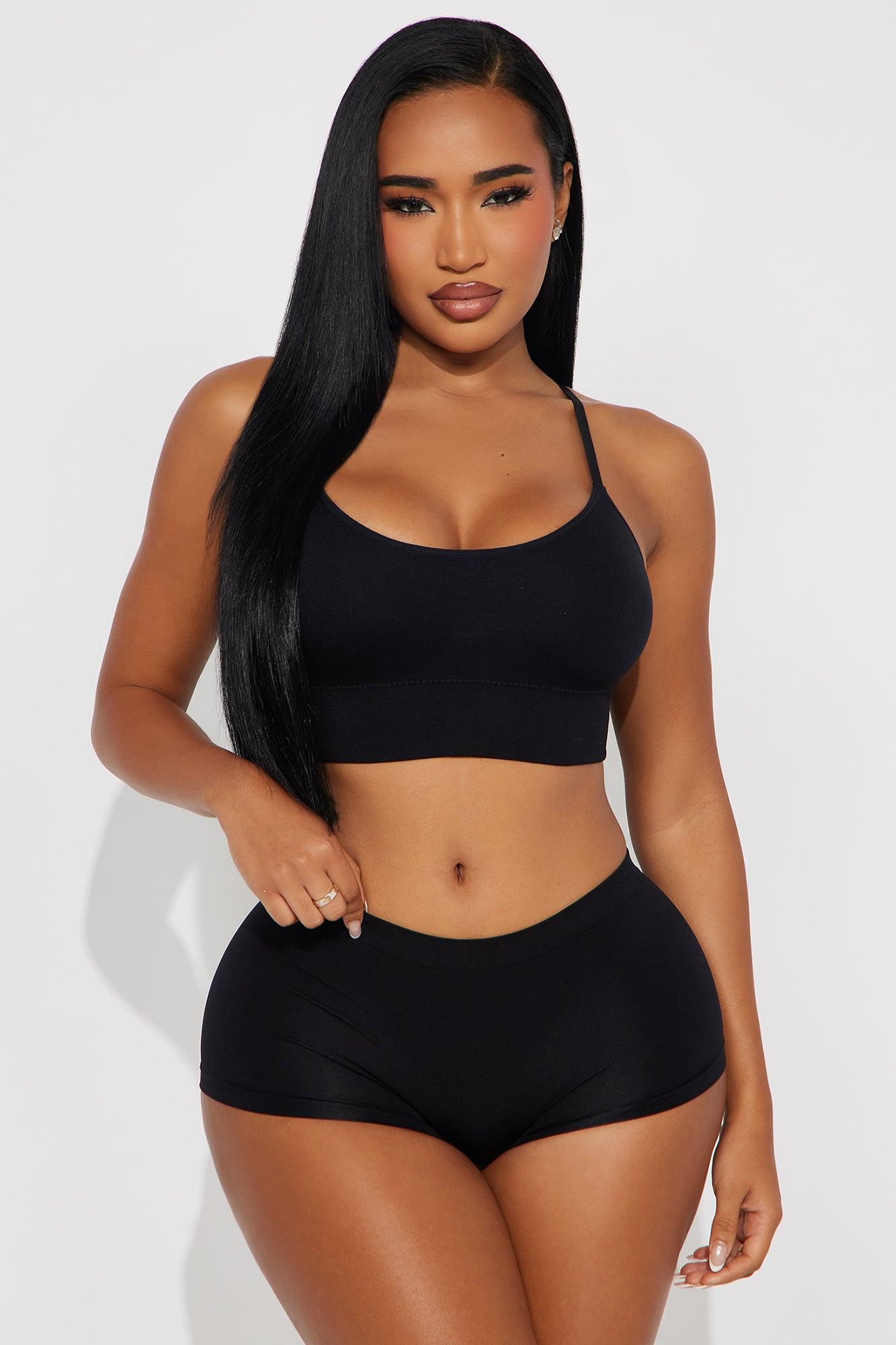 Smooth And Ready Seamless Cami Bralette - Black Female Product Image