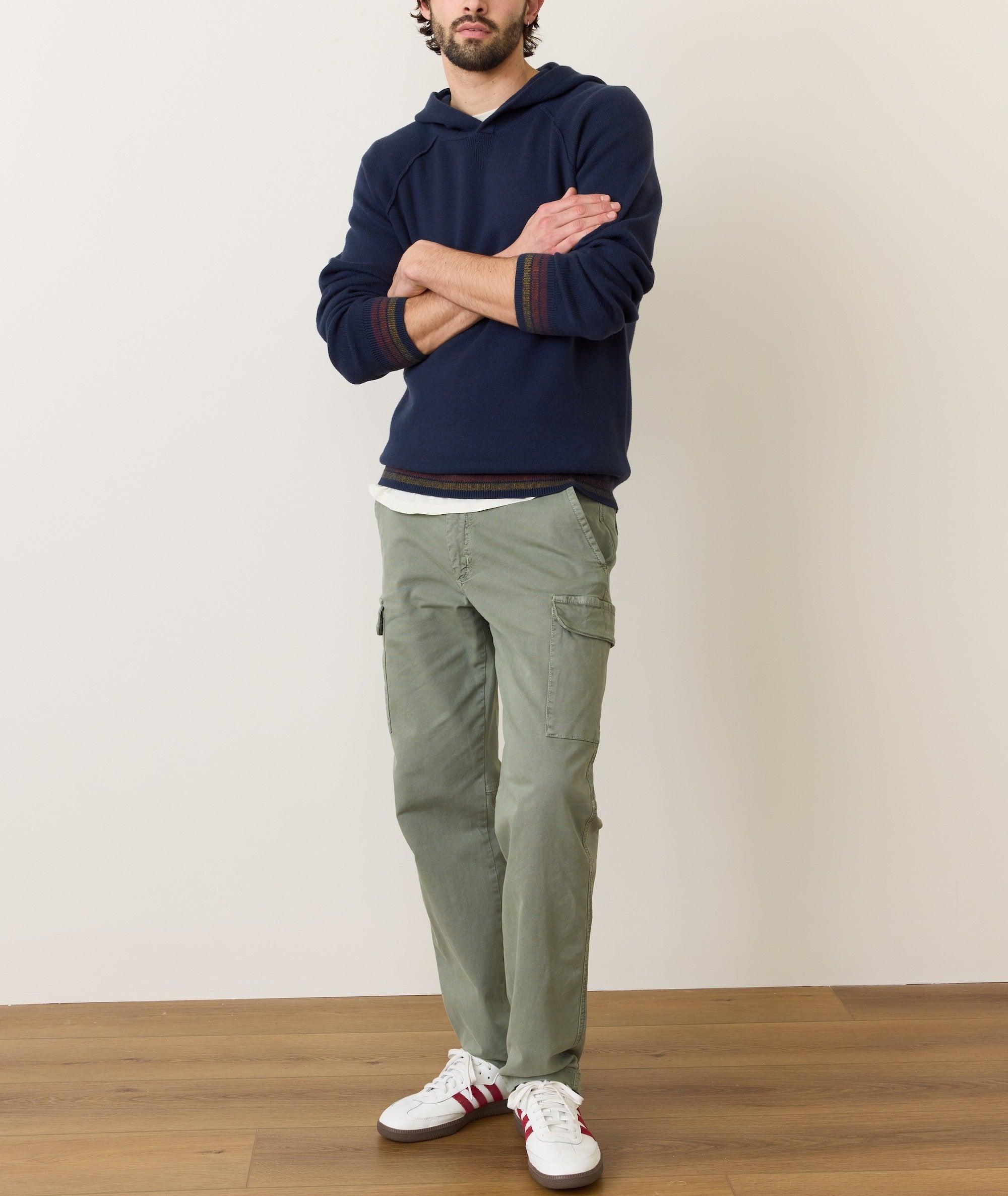 Varsity Sweater Hoodie Product Image