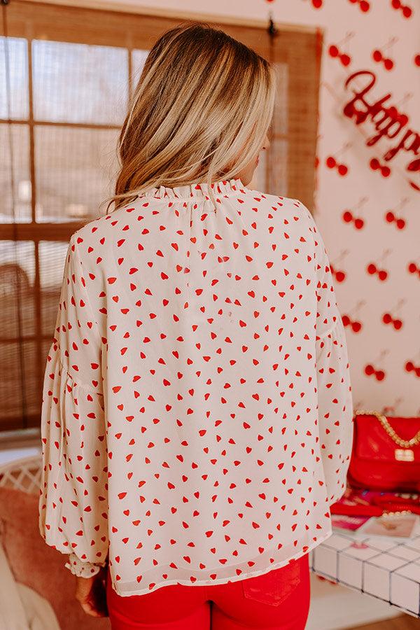 Heart On The Line Shift Top Product Image