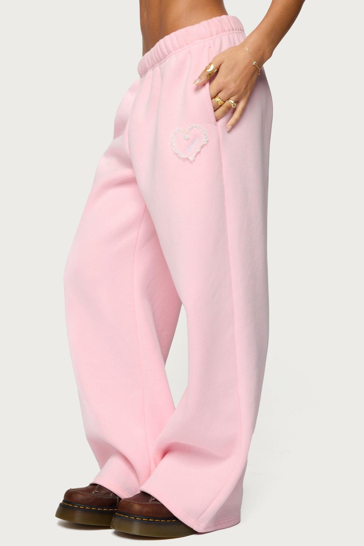 Love Edikted Wide Leg Sweatpants Product Image