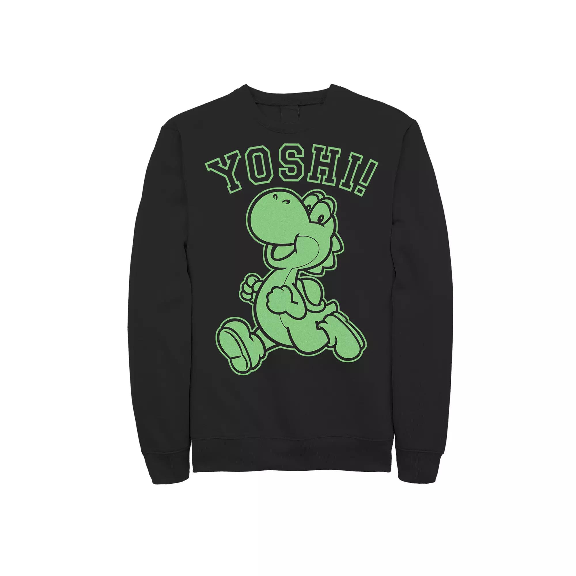 Men's Nintendo Super Mario Yoshi Run Fleece,  Product Image