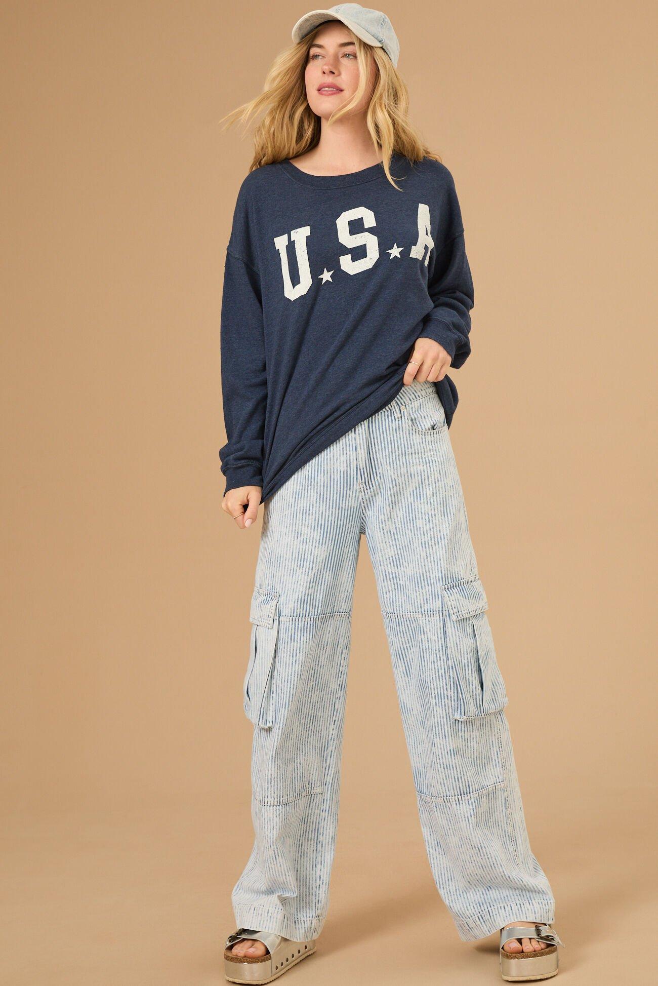 USA Graphic Sweatshirt Product Image