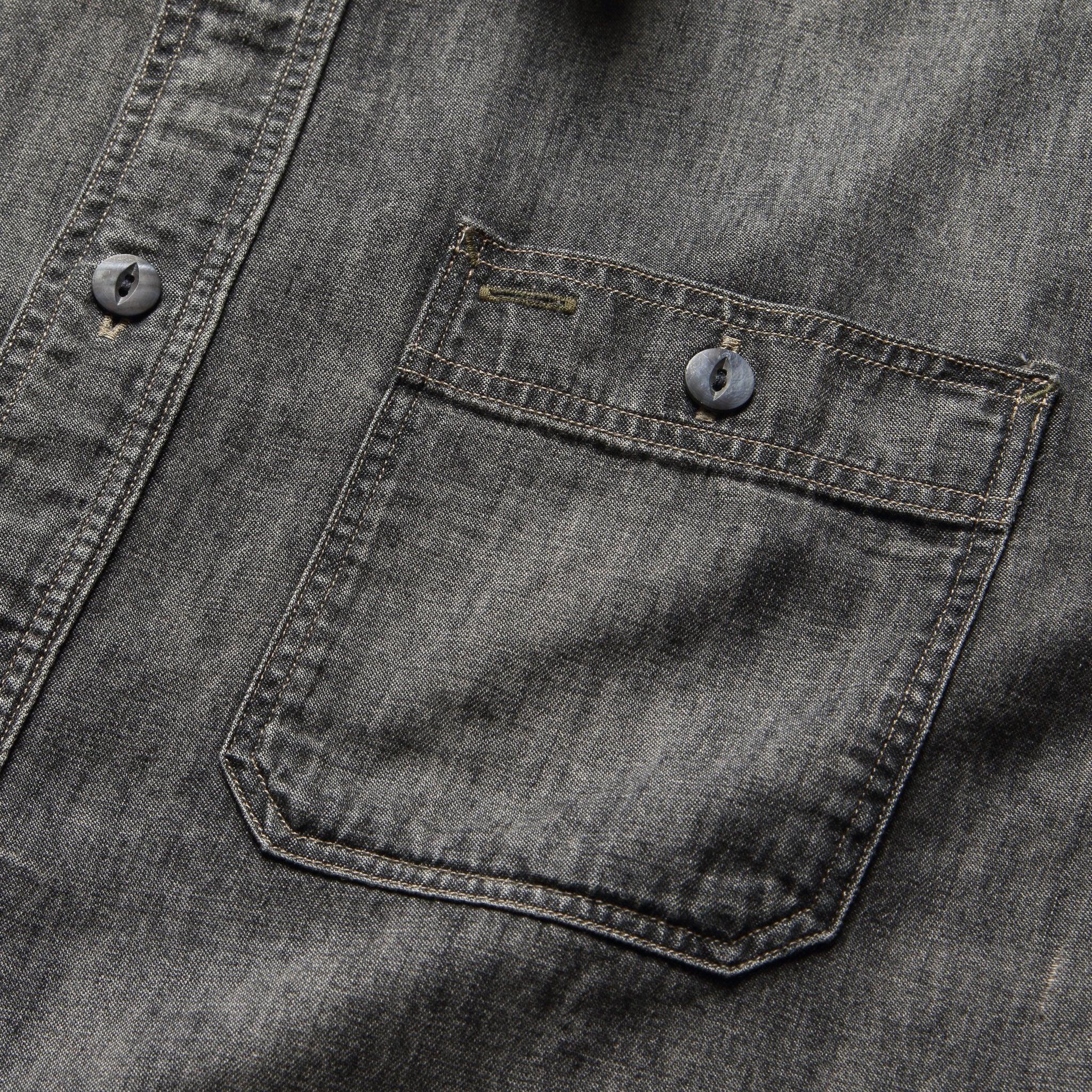Denim Workshirt - Black Product Image