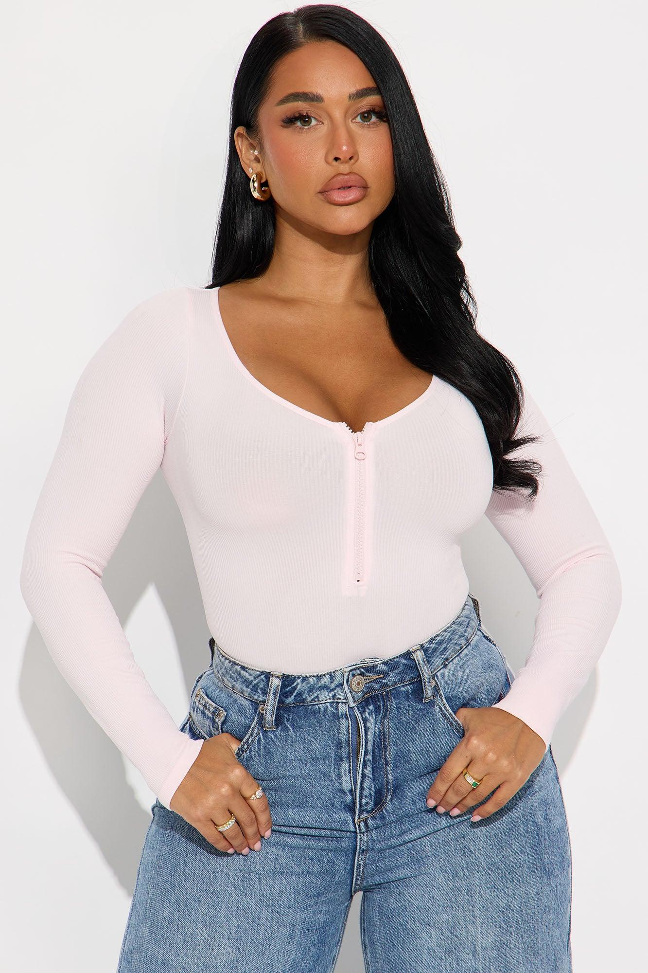 Celine Seamless Bodysuit - Pink Female Product Image