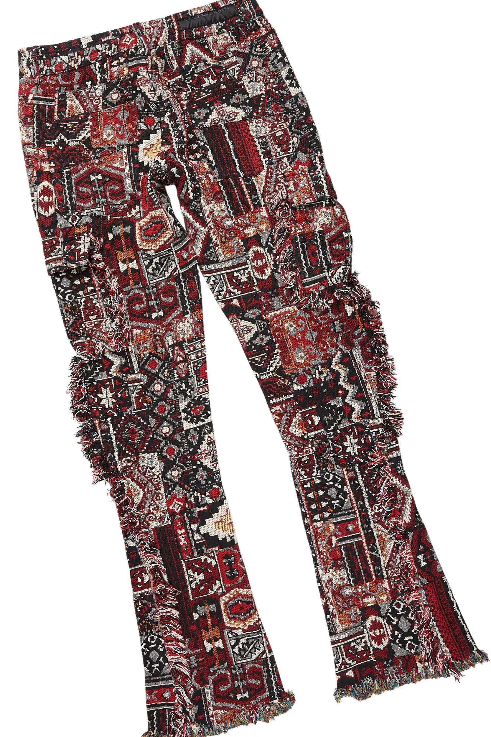 Wizzurd White/Red T-Shirt/Tapestry Jean Bundle Male Product Image