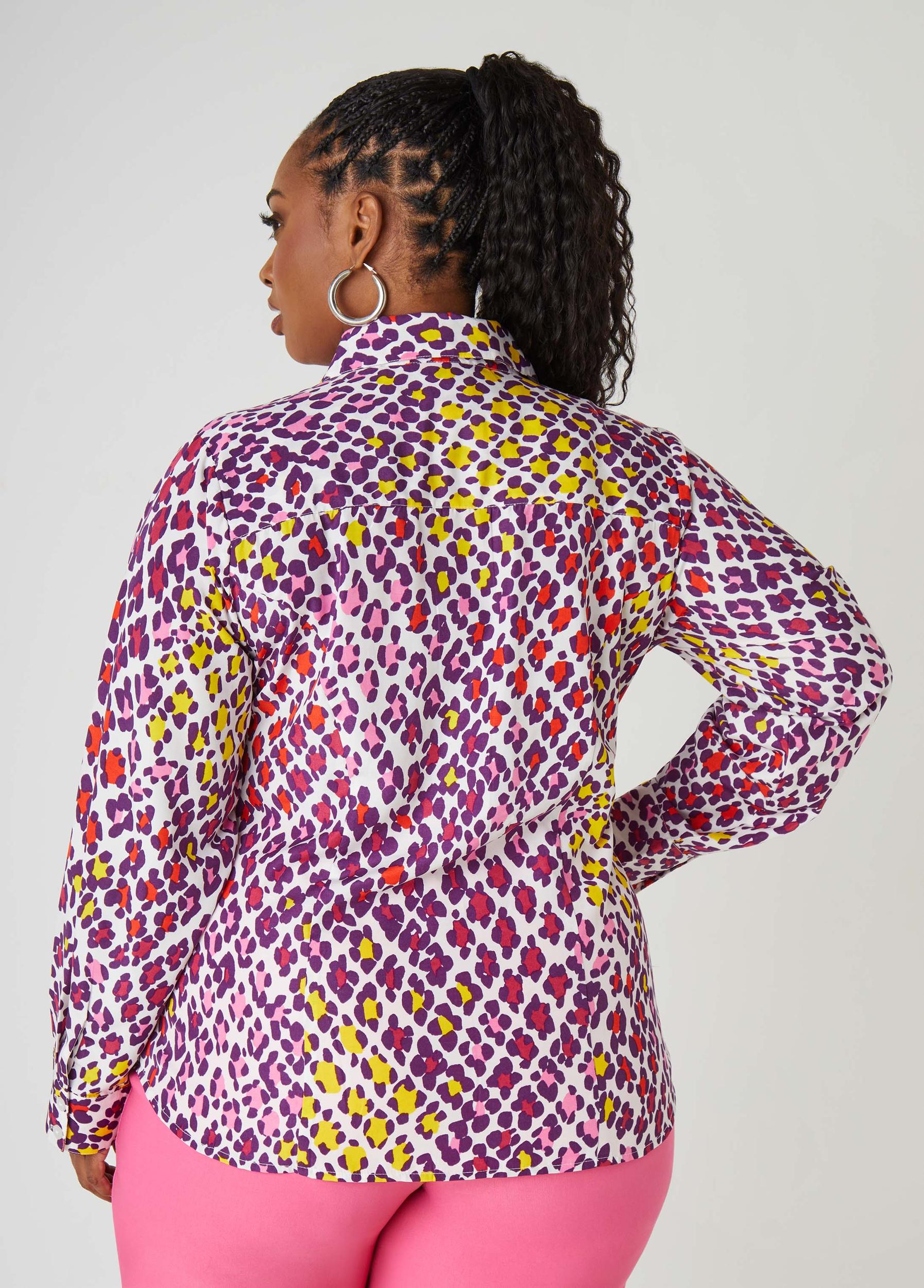 Leopard Print Shirt Product Image