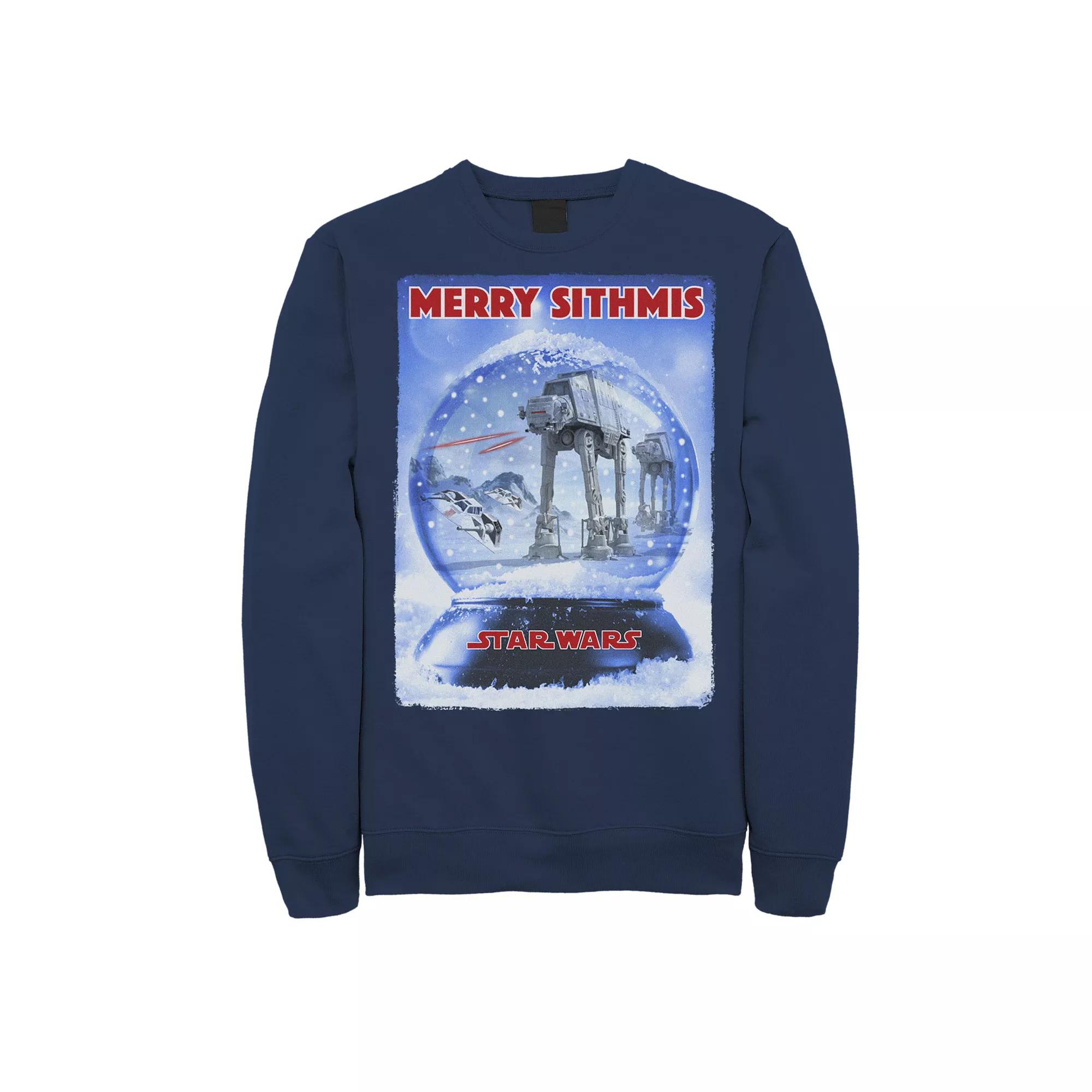 Men's Star Wars Snow Global Domination Sweatshirt, Size: XXL, Blue Product Image