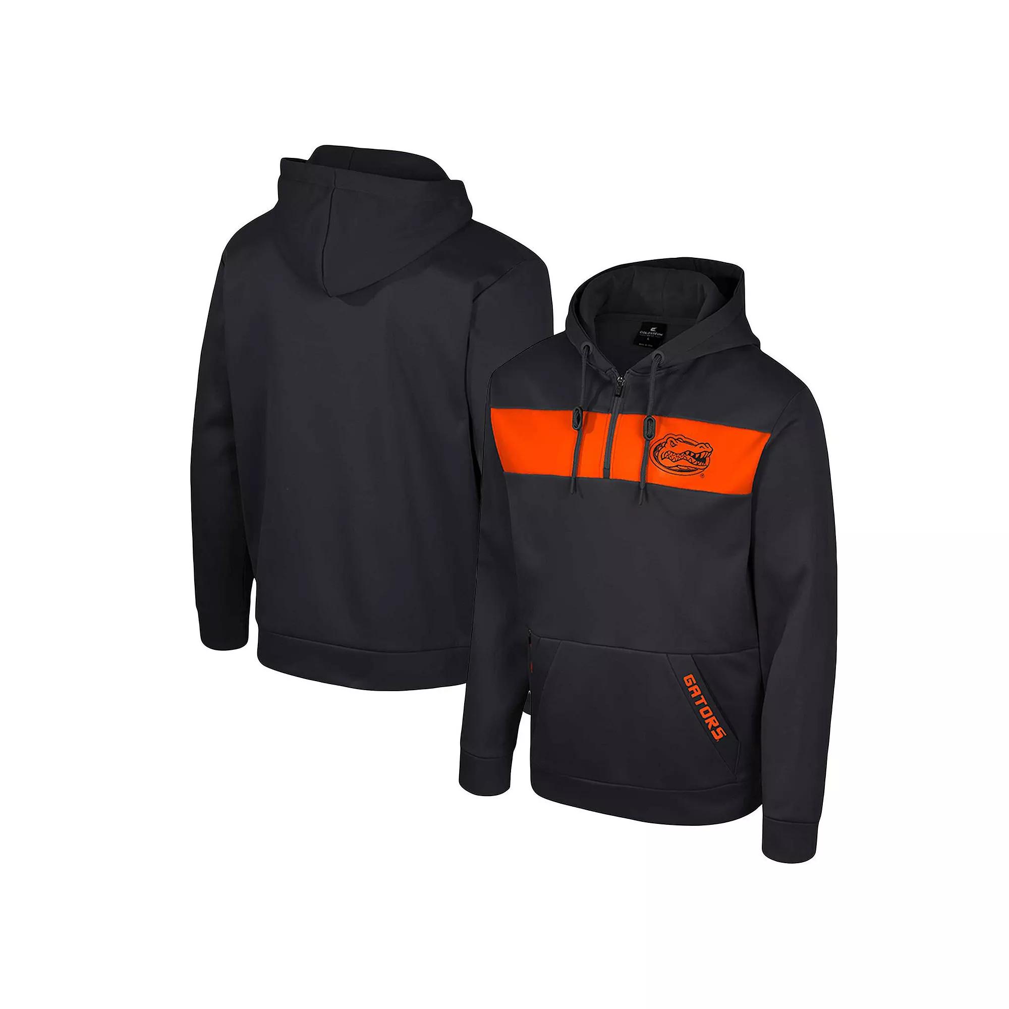 Mens Colosseum Florida Gators Quarter-Zip Hoodie Product Image