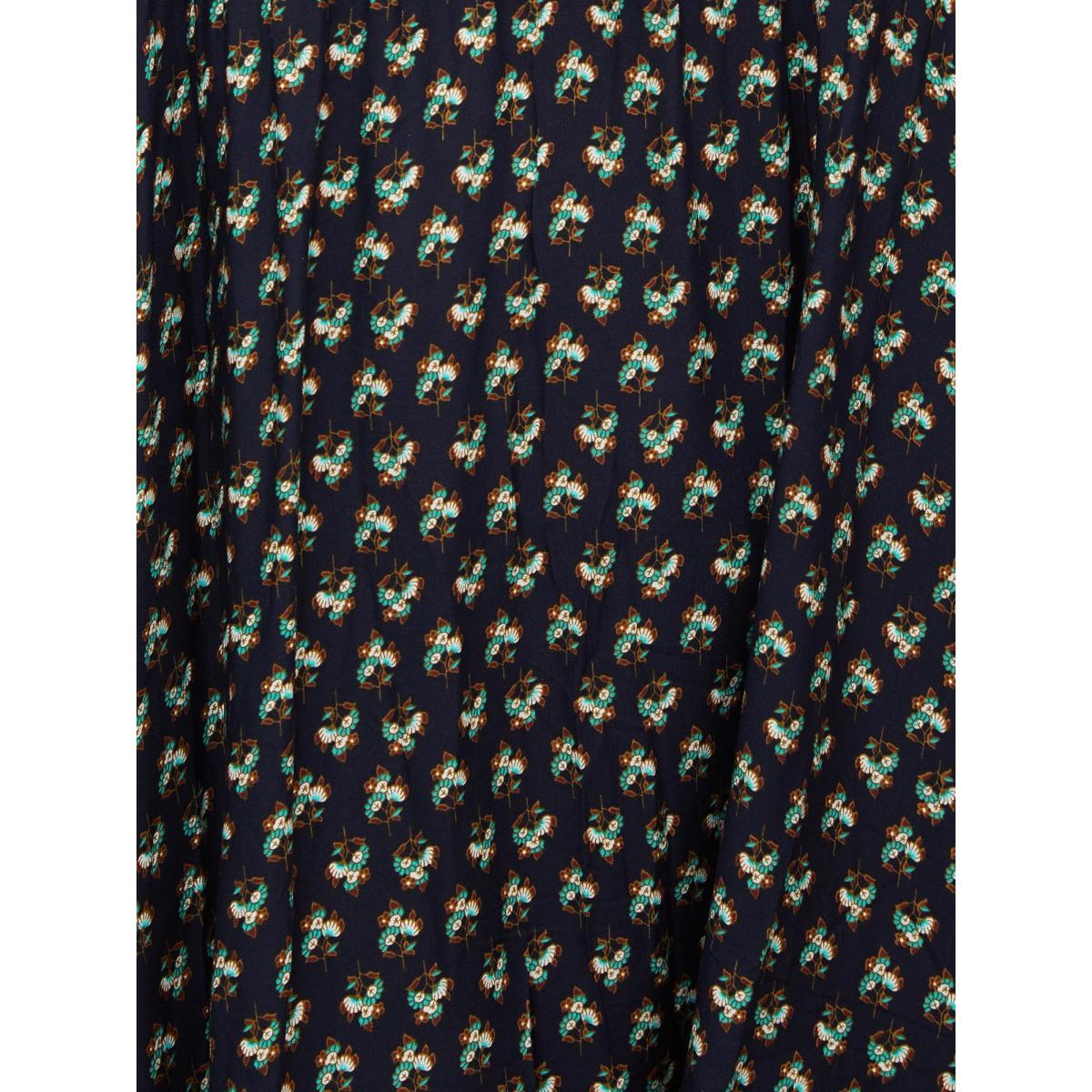 Plus Size Bandana Tassels Lantern Sleeve Ruffle Pocket Keyhole Neck Dress Indigo Women Resort V-neck Elbow-length sleeve Curvy Midi Dress BloomChic 14-16/1X Product Image