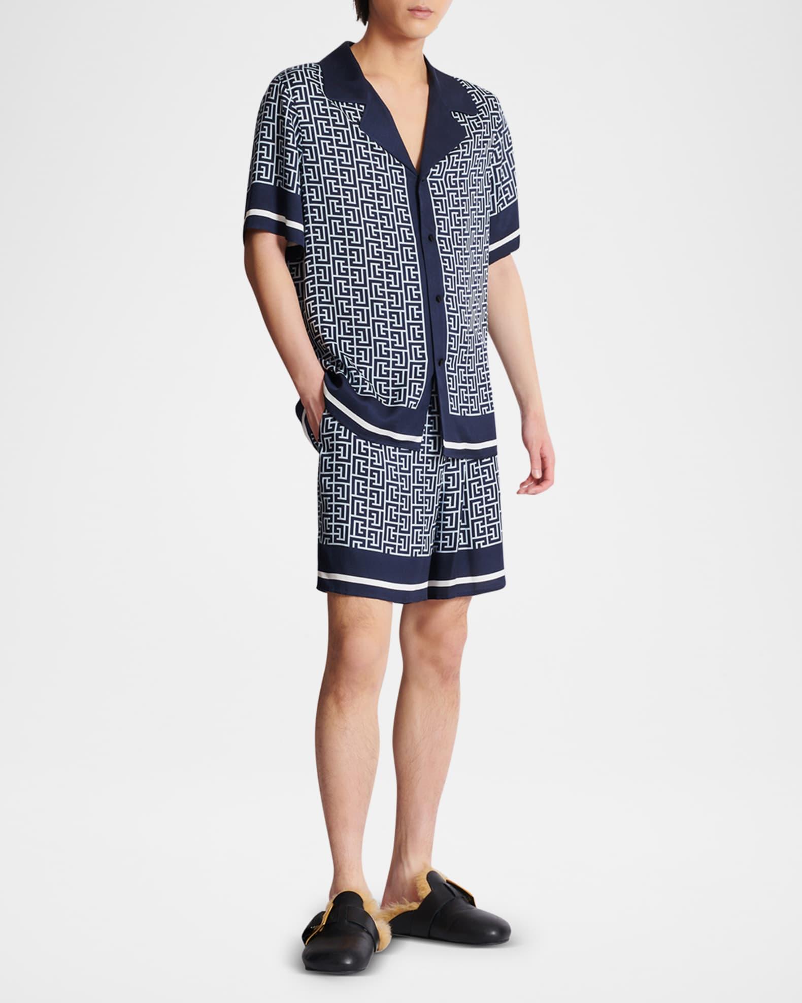 Men's Monogram Camp Shirt Product Image