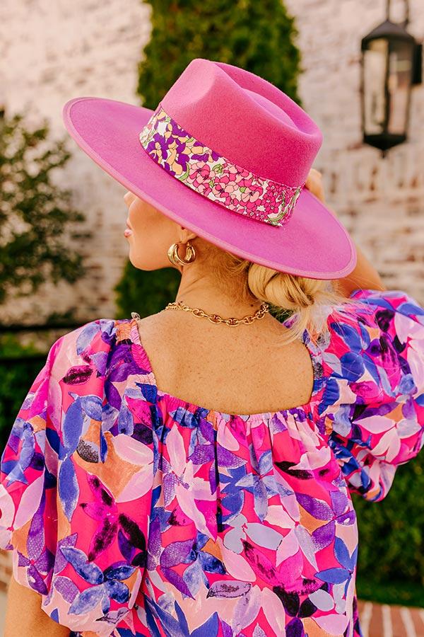 The Flora Wool Fedora Product Image