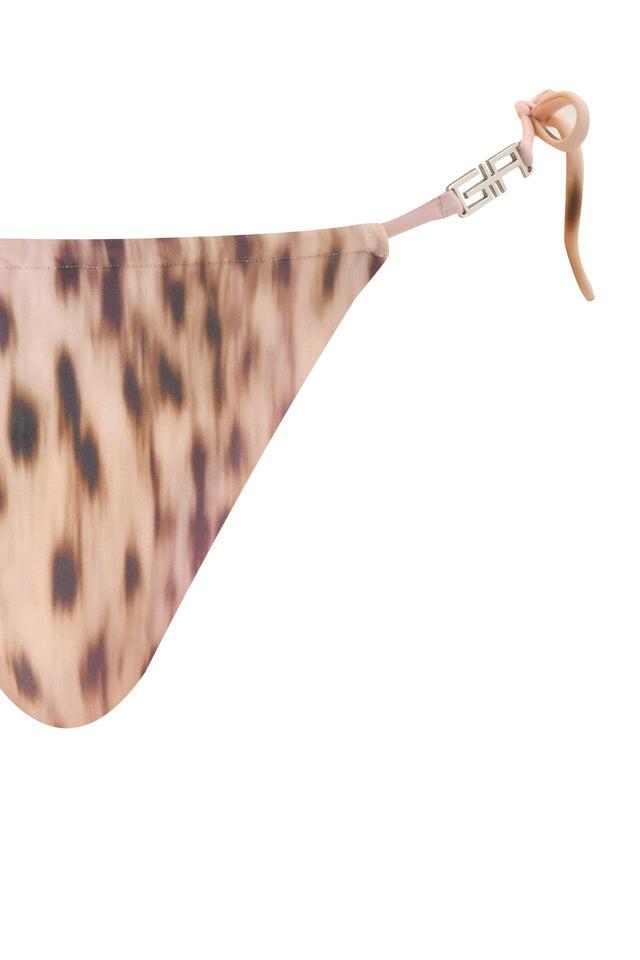 NIKYTA BIKINI TOP - BLURRED CHEETAH Product Image