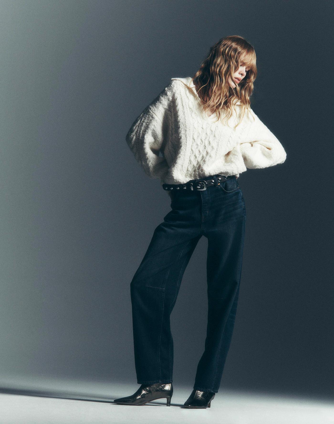 The Tall Darted Barrel-Leg Jean: Softdrape Edition Product Image