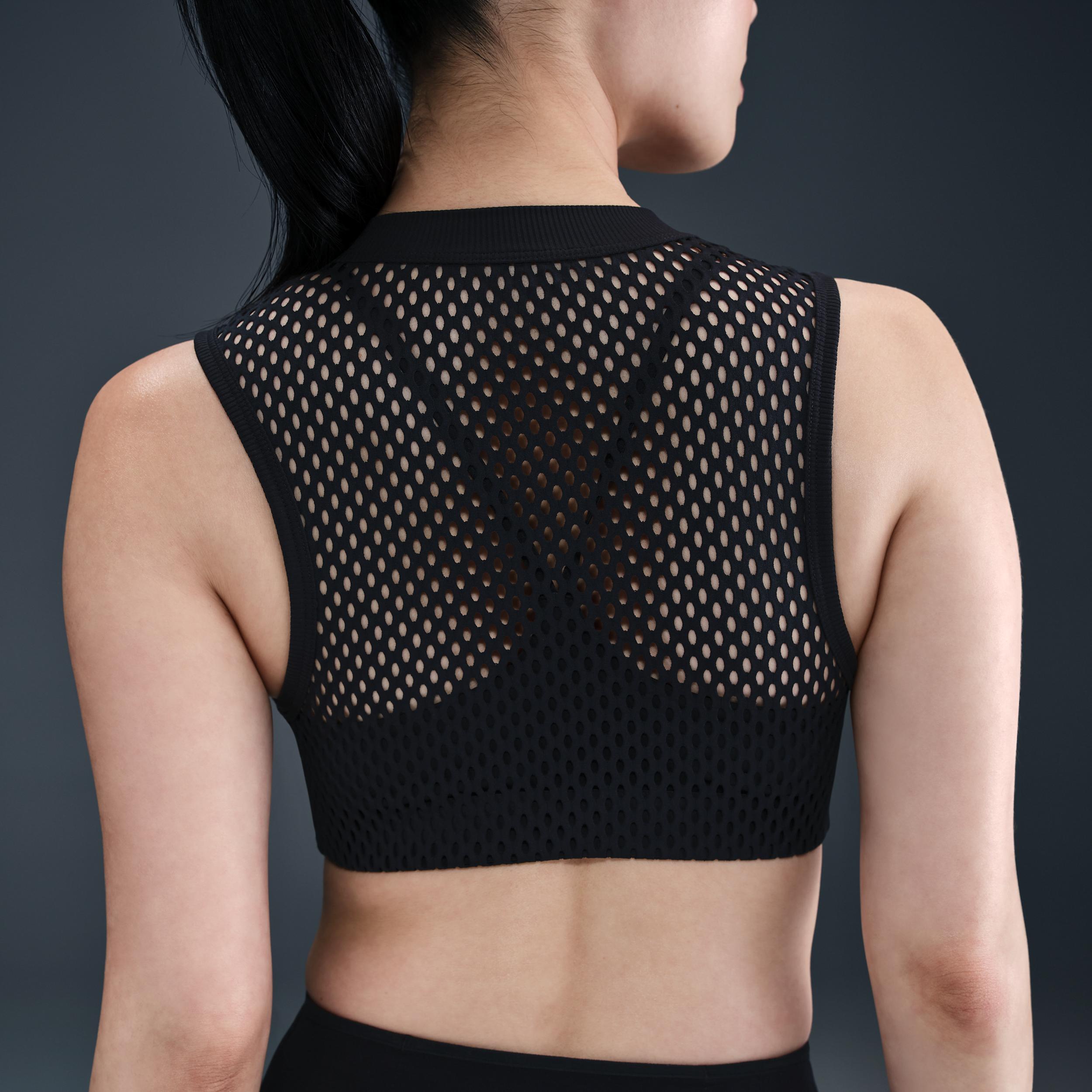 Nike Womens Indy Net Light-Support Padded Sports Bra | HF5422-010 Product Image