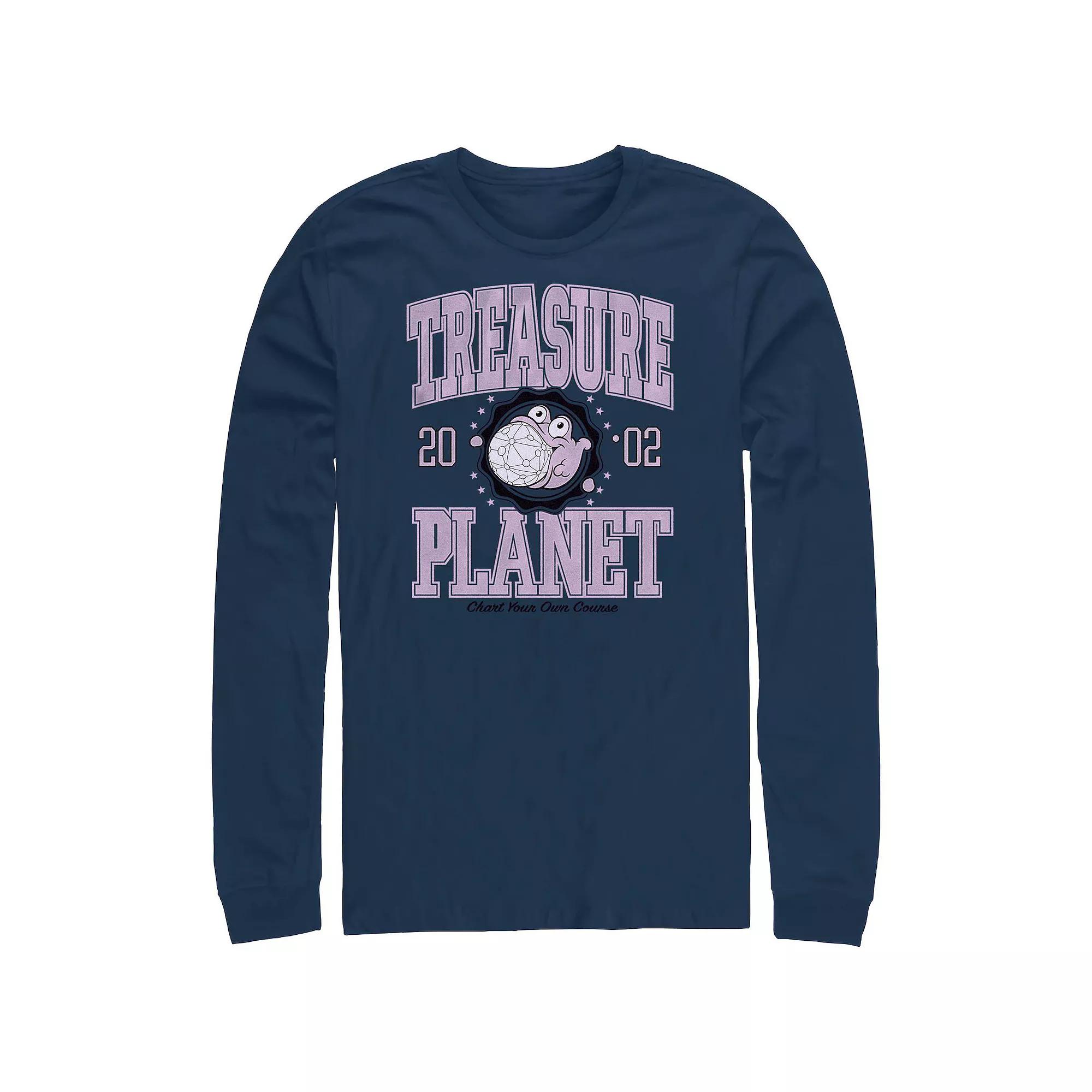 Disney's Treasure Planet 2002 Chart Your Own Course Big & Tall Long Sleeve Graphic Tee, Men's,  Product Image