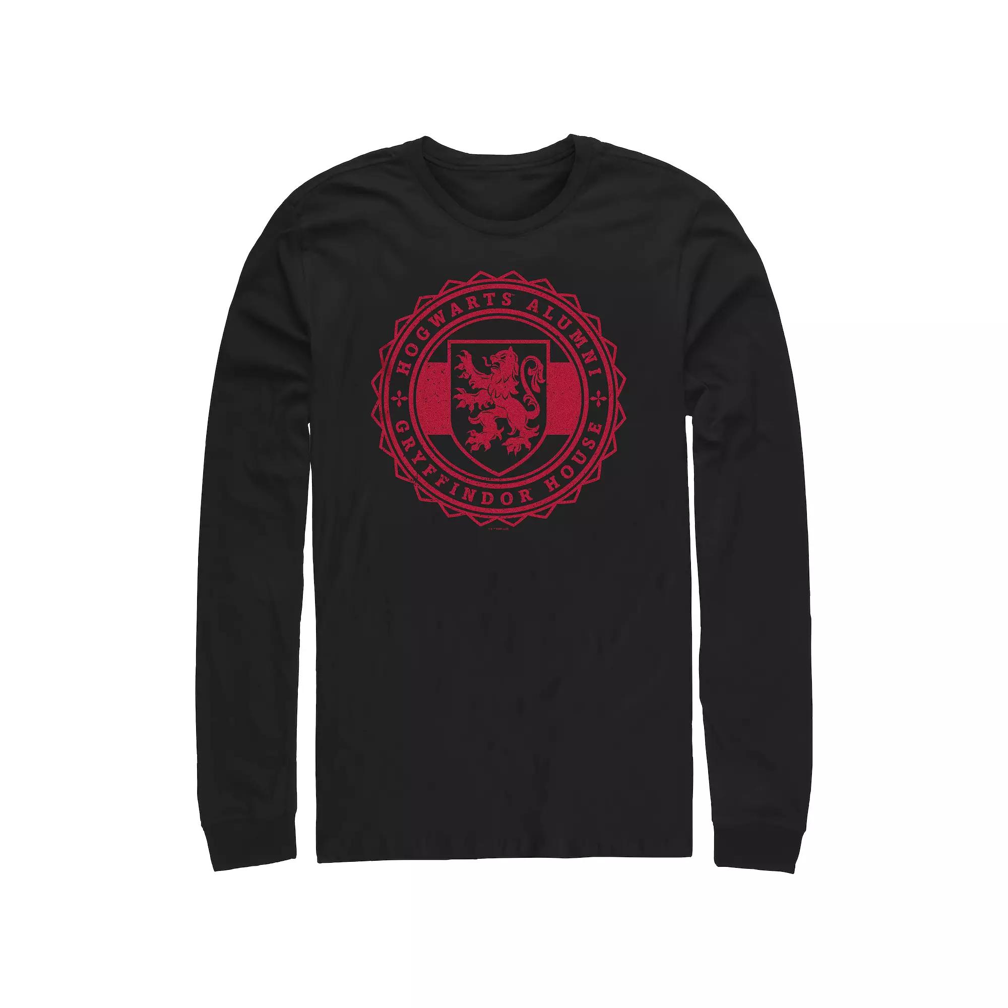 Men's Shark Galaxy Long Sleeve Graphic Tee,  Product Image