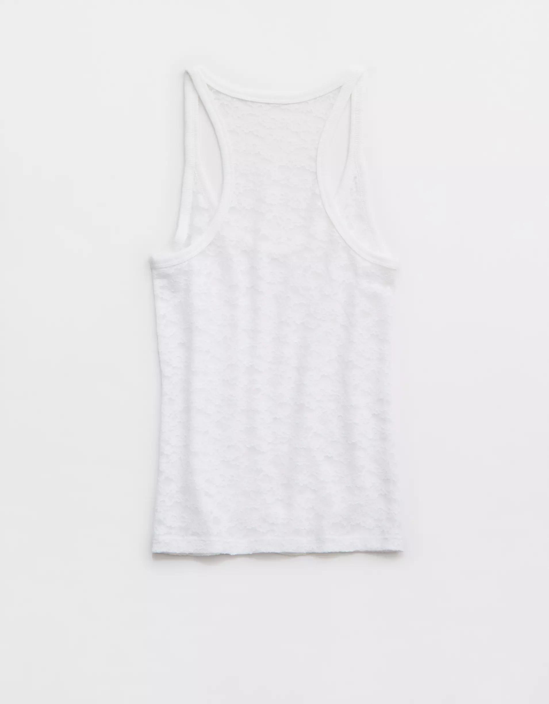Aerie Easy Does It Vintage Lace Tank Top Product Image