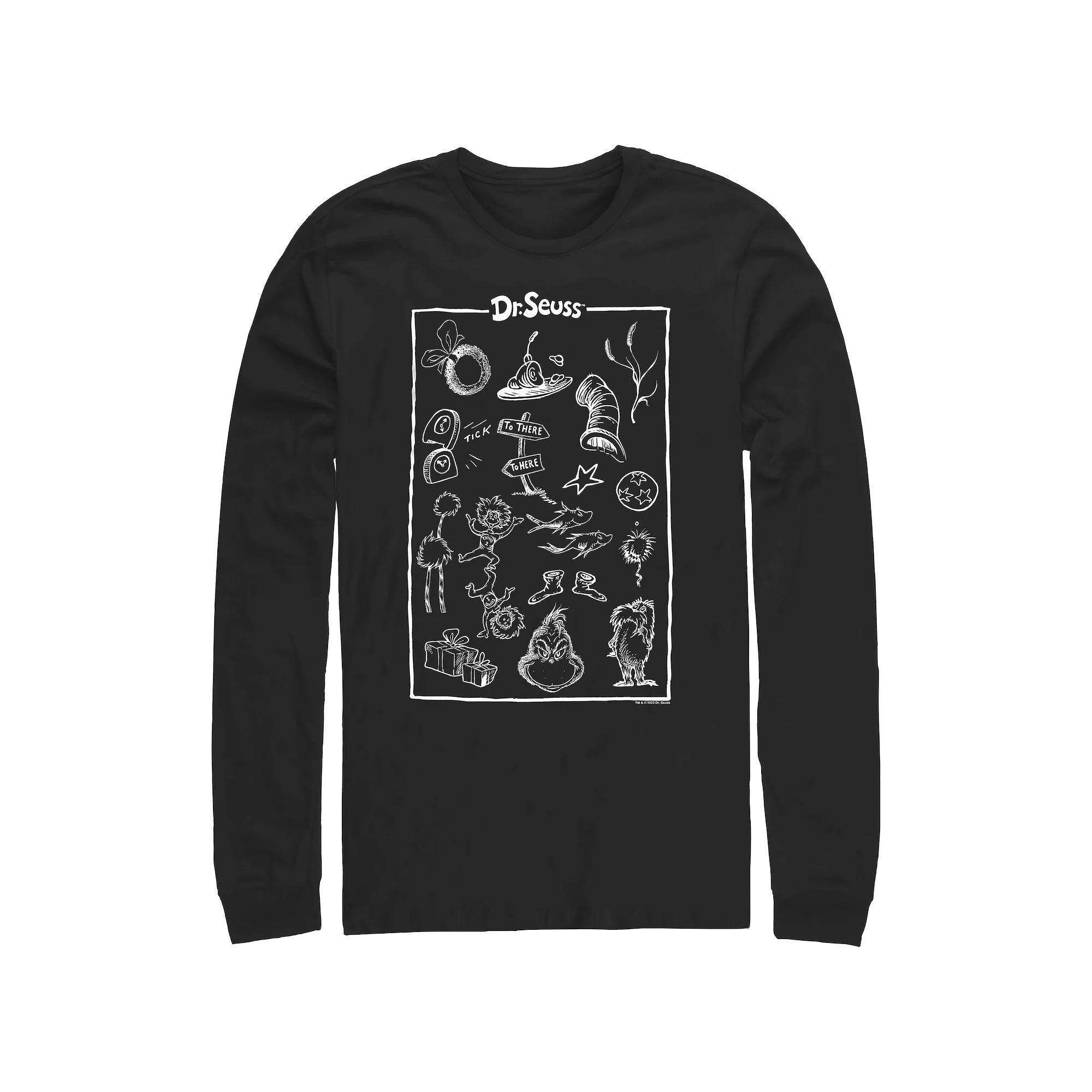 Men's Dr. Seuss Collection Long Sleeve Graphic Tee,  Product Image