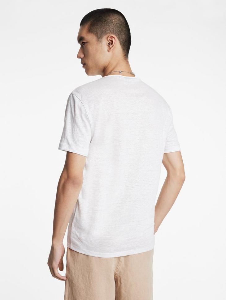 John Varvatos Bleeker Henley Tee Product Image