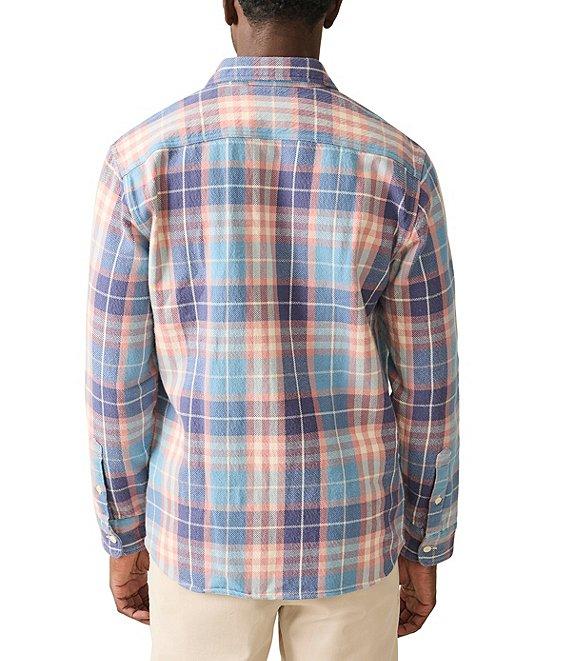 Faherty The Surf Flannel Long Sleeve Woven Shirt Product Image