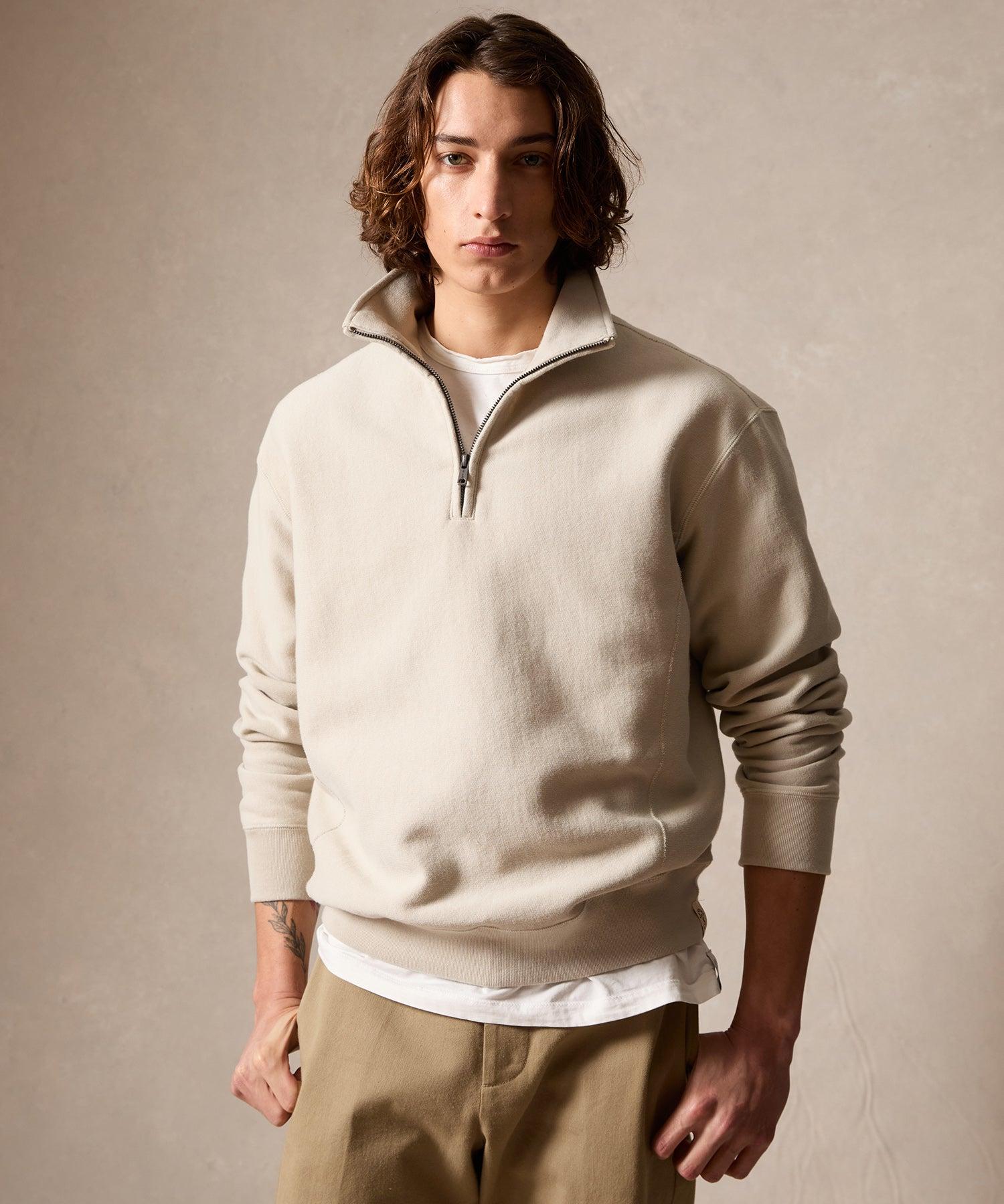 Fleece Quarter-Zip Sweatshirt Product Image