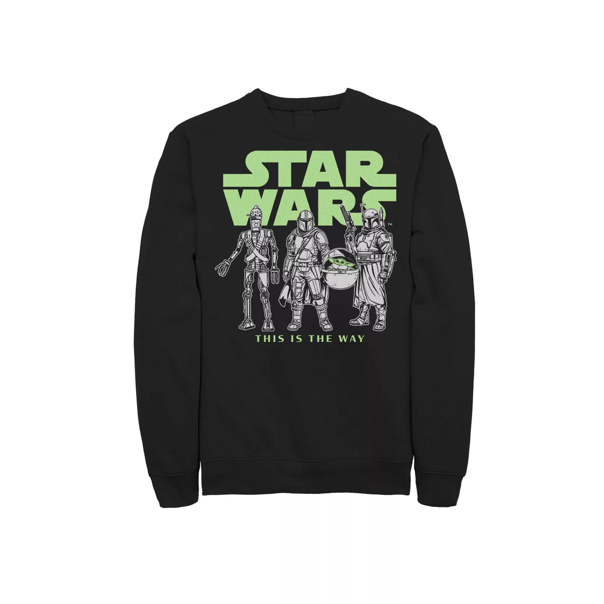 Men's Star Wars Logo Lineup Sweatshirt,  Product Image