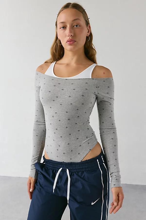 Out From Under Bec Cut It Out Layered Bodysuit Womens at Urban Outfitters Product Image