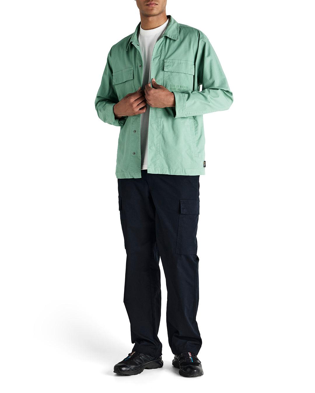 Tommy Poplin Surf Shirt - Shale Green Product Image