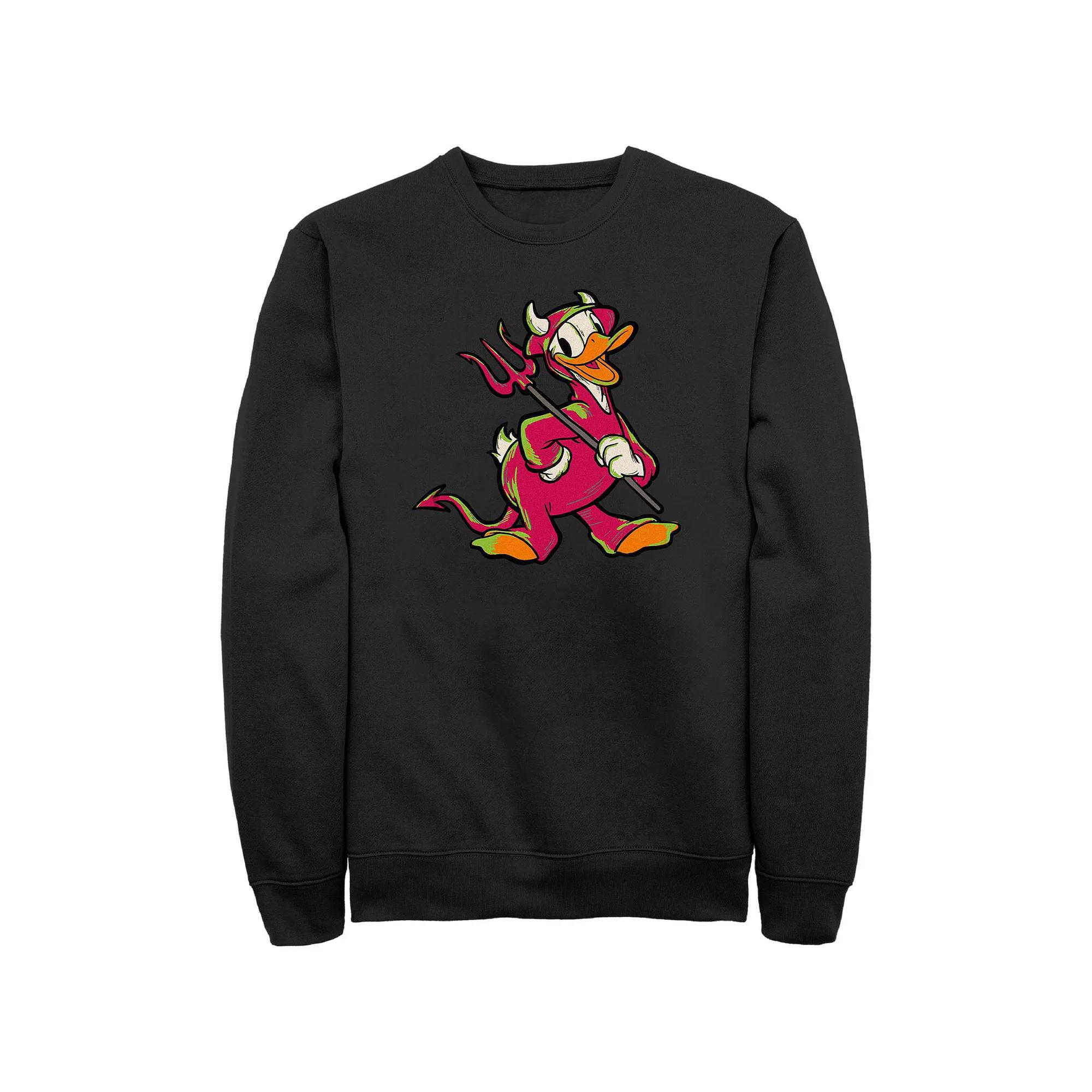 Disney 100 Donald Duck Devil Costume Men's Graphic Fleece,  Product Image