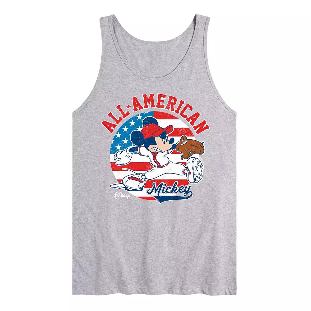 Disney's Mickey Mouse Men's Americana Baseball Tank Top,  Product Image