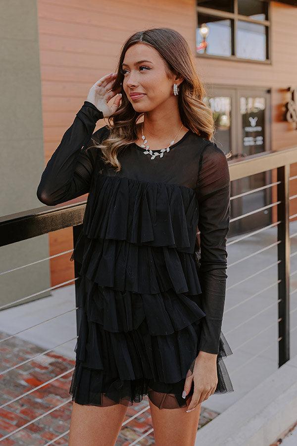 Martinis For Two Tiered Romper Product Image