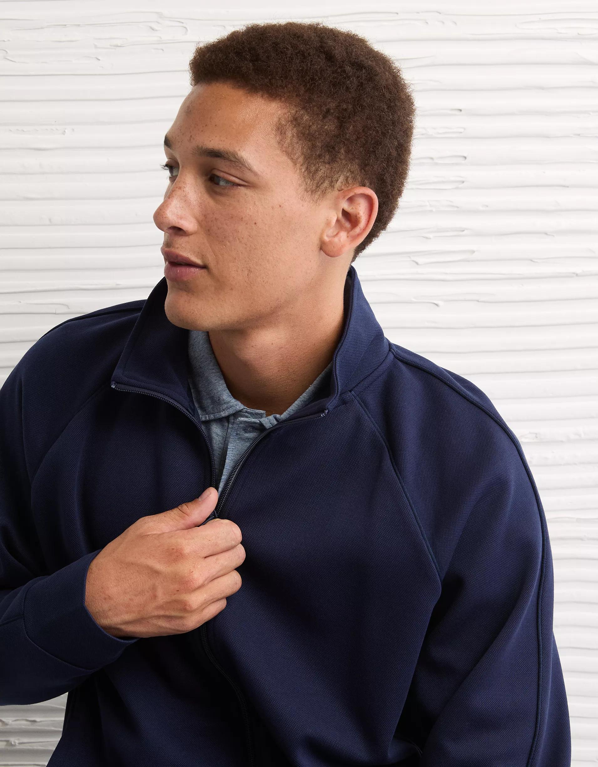 AE 24/7 Pique Track Jacket Product Image