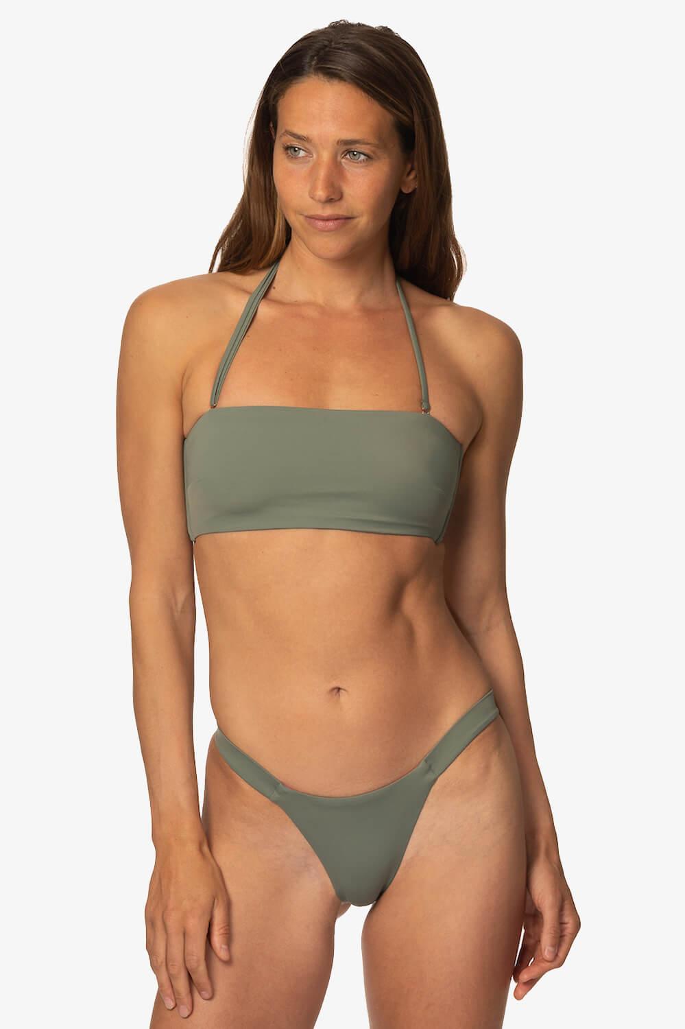 Padang Padang Bikini Bottom - Eucalyptus Female Product Image