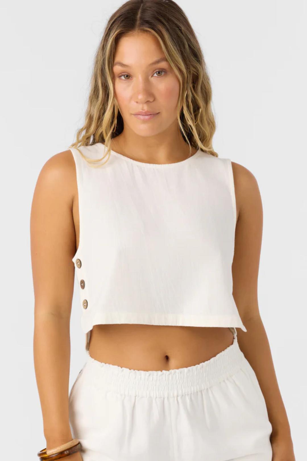 Sanders Linen Top Product Image