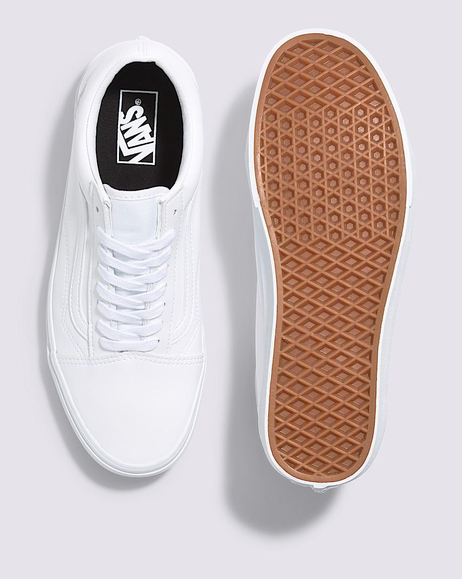 Old Skool Shoe in True White| Vans US Product Image