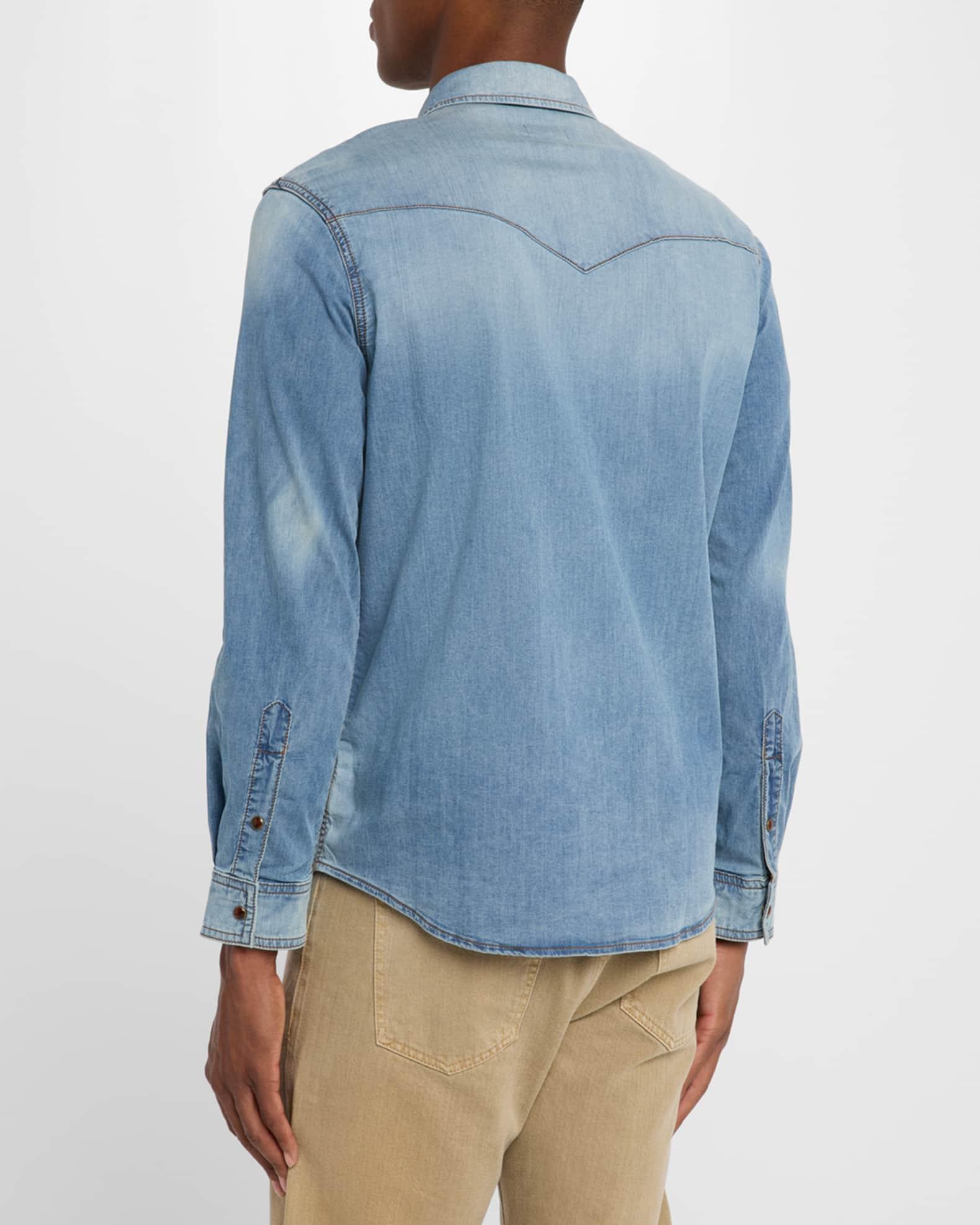 Men's Eastwood Denim Western Shirt Product Image